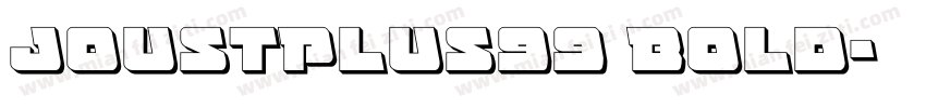 JoustPlus99 Bold字体转换